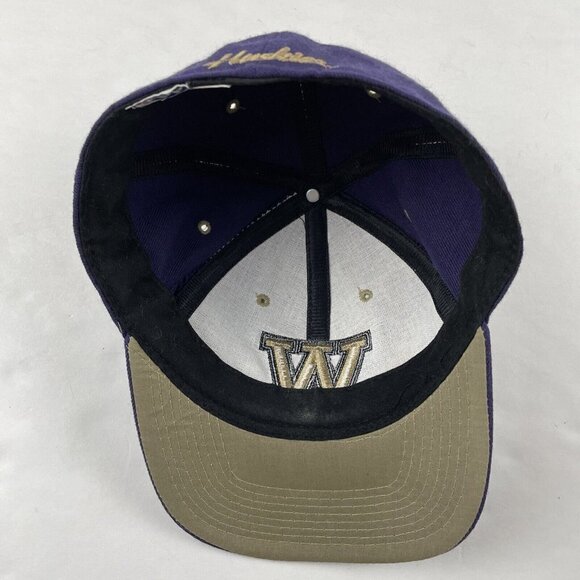 The Zephyr Graf X Washington Huskies Baseball Hat 7 3/8 Wool Blend Vintage - Picture 6 of 8